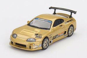 TSM ~jGT 1/64 g^ X[v MK4 A80 gbvV[Nbg GT300 S[hTSM MINI GT 1:64 Toyota Supra MK4 A80 Top Secret GT300 Gold