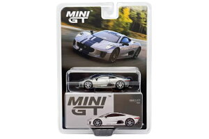�~�jGT 1/64 �W���K�[ C-X75 �V���o�[ �`�F�C�X�J�[Mini GT 1:64 Jaguar C-X75 Silver Chase car