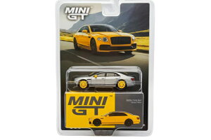 ~jGT 1/64 xg[ tCOXp[ iRCG[ `FCXJ[Mini GT 1:64 Bentley Flying Spur Monaco Yellow Chase car