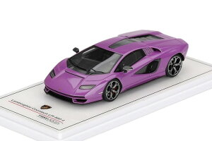 �g�D���[�X�P�[�� 1/43 �����{���M�[�j �J�E���^�b�N LPi 800-4 2023 �p�[�v��TRUESCALE 1:43 LAMBORGHINI COUNTACH LPi 800-4 2023 PURPLE