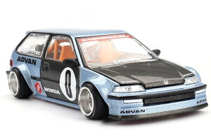 TSM �~�jGT 1/64 �J�C�h�n�E�X �z���_ �V�r�b�N (EF) �J�C�h���[���b�g V1TSM MINI GT 1:64 Kaido House Honda Civic (EF) Kaido Roulette V1