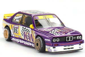 TSM �~�jGT 1/64 �J�C�h�E�n�E�X BMW M3 E30 �J�C�h�E KW V1 �p�[�v�� �C�G���[ 1989TSM MINI GT 1:64 Kaido House BMW M3 E30 Kaido KW V1 purple yellow 1989