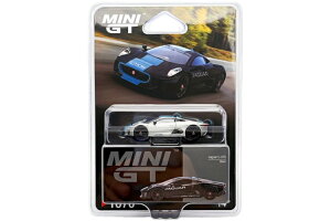 �~�j GT 1/64 �W���K�[ C-X75 �u���b�N �`�F�C�X�J�[Mini GT 1:64 Jaguar C-X75 Black Chase car