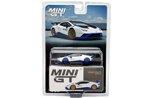 �~�jGT 1/64 �����{���M�[�j �E���J�� STO �r�A���R�A�\�| �z���C�g Mini GT 1:64 Lamborghini Huracan STO Bianco Asopo