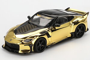�~�j GT 1/64 ���Y Z ���F�C���T�C�h FFZ400 �S�[���h�N����Mini GT 1:64 Nissan Z Veilside FFZ400 Gold Chrome