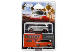 �~�jGT 1/64 �t�H���N�X���[�Q�� ID. Buzz �L�����f�B�z���C�g �G�i�W�F�e�B�b�N�I�����W �`�F�C�X�J�[Mini GT 1:64 Volkswagen ID. Buzz Candy White Energetic Orange Chase car