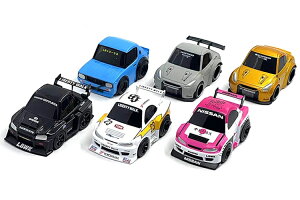 Mini GT �L���[�u�J�[�Y �V���[�Y1 ���o�e�B�[�E�H�[�N �A�\�[�g 6��Z�b�gMini GT QubeCarz Series 1 Liberty Walk Assortment 6cars set