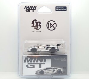 TSM �~�jGT 1/64 �����{���M�[�j LB���[�N�X �A���F���^�h�[�� ���~�e�b�h�G�f�B�V���� �V���o�[�N���[�� IMX 2025TSM Mini GT 1:64 Lamborghini LB Works Aventador Limited Edition Silver Chrome IMX 2025