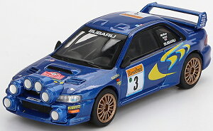 �~�jGT 1/64 �X�o�� �C���v���b�T WRC98 #3 �����e�J���������[ 1998 3��Mini GT 1:64 Subaru Impreza WRC98 N3 Monte Carlo Rally 1998 3rd Prize