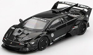 �~�jGT 1/64 �����{���M�[�j LB�V���G�b�g WORKS �����V�G���S GT Evo �u���b�NMini GT 1:64 Lamborghini LB-Silhouette WORKS MURCIELAGO GT Evo Black