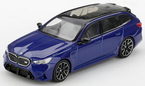 �~�jGT 1/64 BMW M5 �c�[�����O G99 �}���[�i�x�C�u���[���^���b�NMini GT 1:64 BMW M5 Touring (G99) Marina Bay Blue Metallic