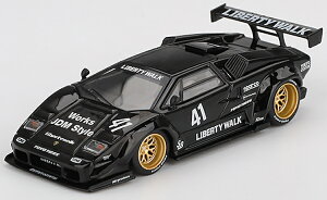 �~�jGT 1/64 �����{���M�[�j �J�E���^�b�N #41 LB ���[�N�X �u���b�NMini GT 1:64 Lamborghini Countach N41 LB-WORKS Black