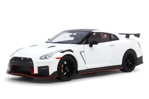 �~�jGT 1/18 ���Y GT-R R35 NISMO 2022 �p�[���z���C�g ���n���h��MINI GT 1:18 Nissan GT-R R35 NISMO 2022 Pearl White LHD