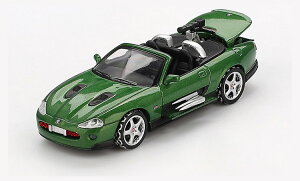 MINI GT 1/64 �W���K�[ XKR 007 �_�C �A�i�U�[ �f�C �O���[�� �p��p�b�P�[�WMINI GT 1:64 Jaguar XKR 007 Die Another Day Green English Package
