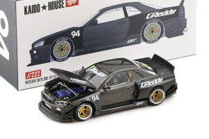 TSM �~�jGT 1/64 �J�C�h�E�n�E�X ���Y �X�J�C���C�� GT-R R34 �J�C�h�E���[�N�X V2 GReddyTSM Mini GT 1:64 Kaido House Nissan Skyline GT-R R34 Kaido Works V2 GReddy