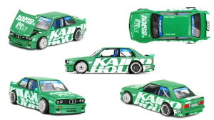 �~�jGT×�J�C�h�[�n�E�X 1/64 BMW M3 E30 Kaido Works V2 �_�[�N�O���[�����^���b�NMINI GT×Kaido House 1:64 BMW M3 E30 Kaido Works V2