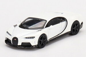TSM MINI GT 1/64 �u�K�b�e�B �V���� �X�[�p�[�X�|�[�c �z���C�gTSM MINI GT 1/64 Bugatti Chiron Super Sport LHD White