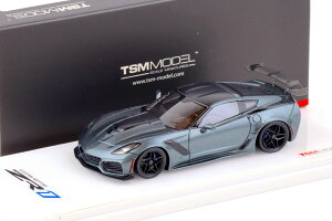 TSM MODEL 1/43 V{[ Rxbg C7 ZR1 N[y _[NVhEO[TSM MODEL 1:43 Chevrolet Corvette C7 ZR1 Coupe dark shadow grey