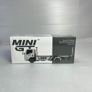 TSM MINI GT 1/64 ISUZU NV[Y Vehicle Transporter Tow LBWK zCgTSM MINI GT 1:64 U N-Series Vehicle Transporter Tow LBWK White