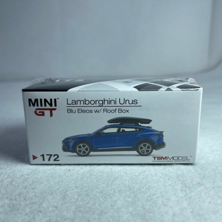 楽天市場】TSM MINI GT 1/64 ランボルギーニ ウルス Blu Eleos ルーフ 