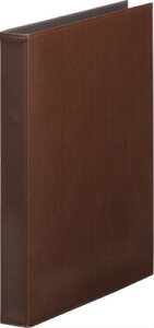 キングジム リングファイル レザフェス 2穴 A4タテ ブラウン 1961LF-BR