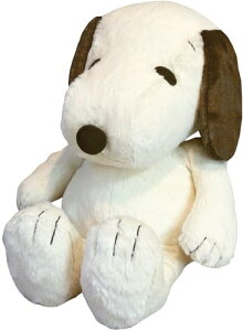 ナカジマコーポレーション(Nakajima Corporation) ピーナッツ ハグハグ ぬいぐるみ Lサイズ スヌーピー モカ 座高37cm
