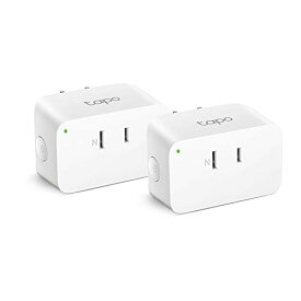 TP-Link WiFi スマートプラグ タイマー コンセント 遠隔操作 直差し Echo シリーズ/Google ホーム 対応 音声コントロー