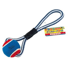 ペティオ (Petio) 犬用おもちゃ 愛情教育玩具 テニスロープ 小・中型犬用 M サイズ