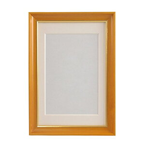 FUJICOLOR 木製額 肖像額 S10 ハガキ L チーク 407161