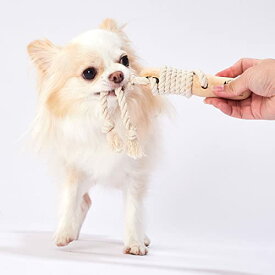 ペティオ (Petio) 犬用おもちゃ Ethical Door エシカルドア 天然木とロープのデンタルバー S
