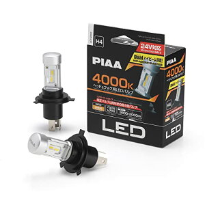 PIAA(sA) wbhCg/tHOvp LED 4000K F DualnCr[ڃf qRg[[X^Cvr 12V/