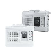 【aiwa公式】録る、聴く、持ち運ぶ。いざという時でも乾電池で使える、シンプルな操作とデザインのラジオ…