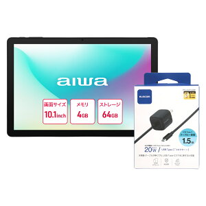 yԌz[dZbgpӁyaiwazaiwa Android ^ubg AS10L SIM t[ f Android15 OS 10.1C`  4GB Xg[W 64GB 1,280 × 800px nanoSIM microSD USB type-c 3.5mm wbhz[q 