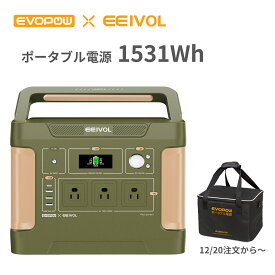 【クーポン利用で最安79900円！】ポータブル電源 大容量リン酸鉄 1531Wh AC出力1200W (瞬間最大2400W) ポータブルバッテリー ポータブル電源 家庭用蓄電池 キャンペーン 緊急用電源 高耐久 BMS電池保護機能 高速充電 PSE認証済 LEDライト付き MPPT制御方式 ソーラー充電