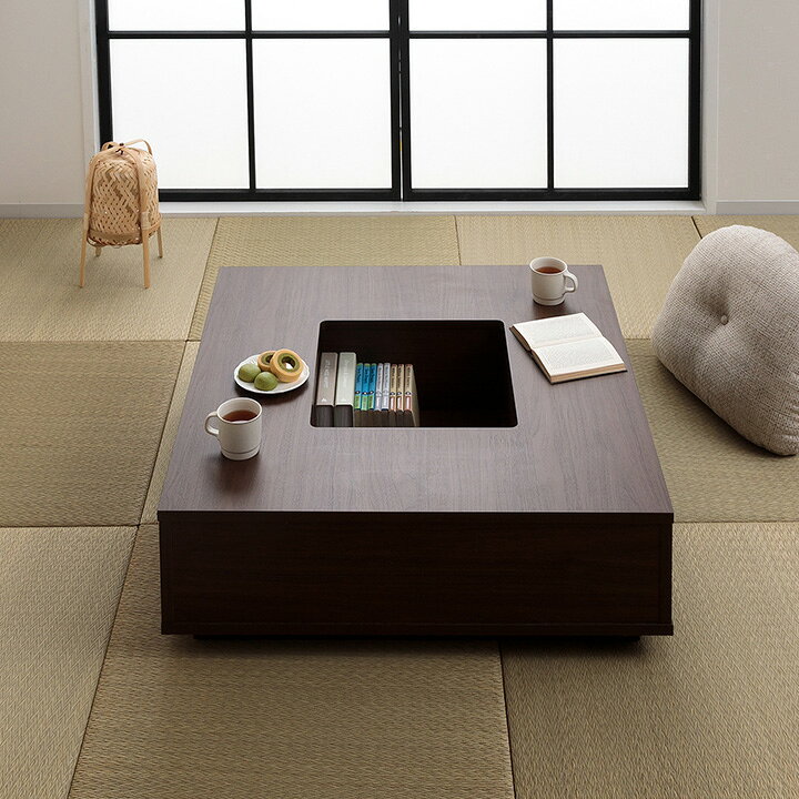 楽天市場】[最大10%OFFクーポン☆9日20時〜10日2時] 囲炉裏風テーブル 