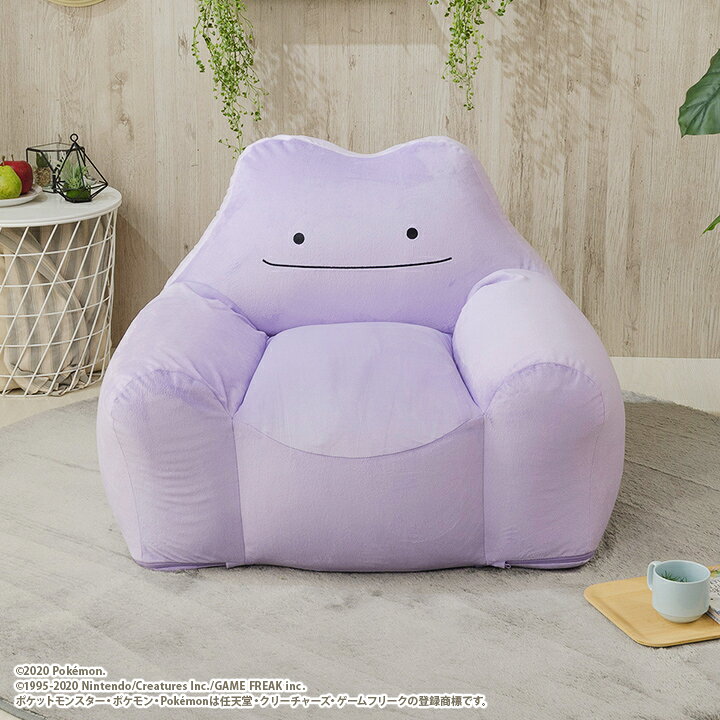 楽天市場】ソファ 一人掛け メタモン ポケモン 「 メタモンビーズ 