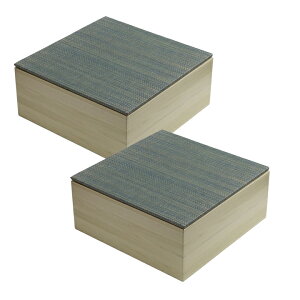 小上がり ダンボール 軽量 組み立て簡単 畳 ユニット 小上がり 置き畳 ダンボール 畳ベッド 簡易ベッド「 小上がり段ボール × 置き畳 セット (美畳/無地畳) 」 1セット 2セット 70×70×29.5cm