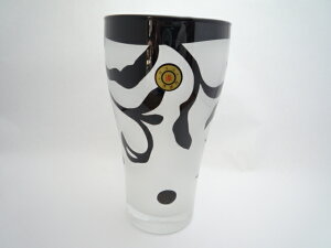 会津塗 漆芸ガラス ロンググラス 漆彫刻 黒《テーブルに華を添える器として海外向けギフト・ 記念品・マイグラスにも最適ラッピング可 箱入りです。》