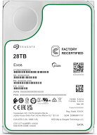 Seagate Exos X 28TB SATA 512E CMR 内蔵ハードディスク 3.5インチ HDD ST28000NM000C メーカー再生品 シ…