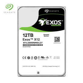 Seagate HDD 3.5インチ 12TB SATA 内蔵ハードディスク 30日保証 6Gb/s 256MB 7200rpm / ST12000NM0127 【再生品】