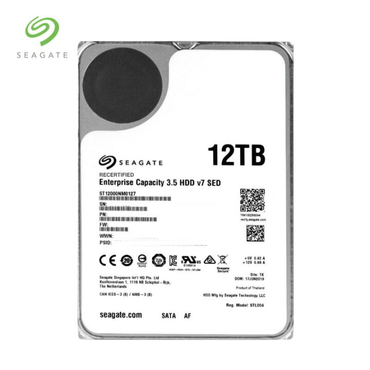 楽天市場】Seagate HDD 3.5インチ 12TB SATA 内蔵ハードディスク 30日 
