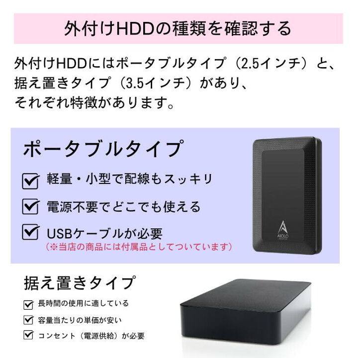 楽天市場】外付けHDD ハードディスク ポータブルHDD 3年保証 160GB 