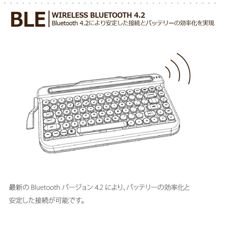 楽天市場】【送料無料】タイプライター風レトロキーボードPENNA-ペナ 