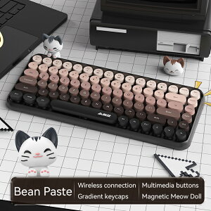 yAJAZZz308I uL[{[hAeL[X 84L[ 75% Bluetooth5.0 10m܂ł]\ Windows/Mac/IOS/AndroidɑΉA킢 ^CvC^[ ی^L[Lbv CLt ItBXE