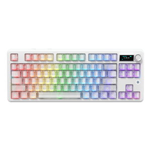 AJAZZ���{���� �������K�i MK87Pro ���J�j�J�� �Q�[�~���O�L�[�{�[�h �f���A��8KHz�|�[�����O �}���[�d(3�{���x) 87�L�[ TKL 10000mAh��e�ʃo�b�e���[ TFT�X�N���[�� ���ʒ��ߋ����m�u �z�b�g�X���b