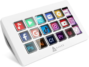 �yAJAZZ�����zAKP153J ���{��d�l �X�g���[���R���g���[���[ �X�^�W�I�f�b�L 15�L�[+�T�C�g�f�B�X�v���C �N���G�C�e�B�u ��ƌ����� ���o�I�ɑ��� ���@�\ ���쐫 �r�W���A���� OBS Twich YouTube Photo