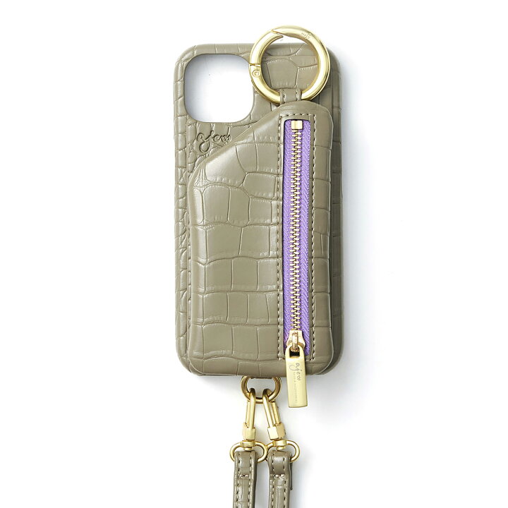 楽天市場】【公式店】【iPhone case】ajew cadenas croco zipphone 
