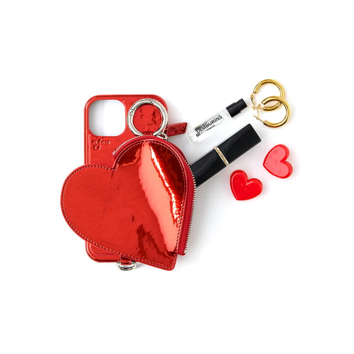 楽天市場】【公式店】【即納】【iPhone case】ajew glow heart pocket 