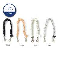 【公式】【A SCENE strap 】Design paracord strap -leather - エーシーン ストラップ スマートフォン 紐…