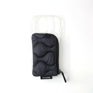 ��17�V���[�Y�Ή����y�����z�yASCENE �zQuilt clear case �X�}�z�P�[�X �G�[�V�[�� iPhone �L���g �H�~ �_�E�� �N���A